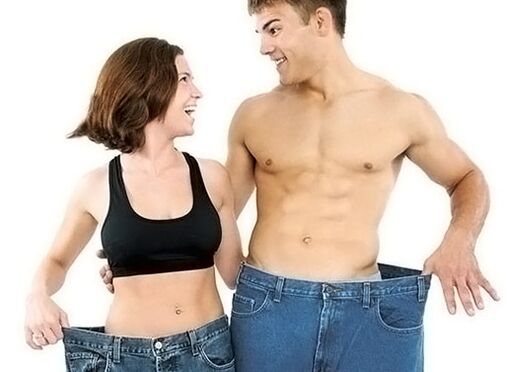 वजन कम करने का परिणाम महिलाओं और पुरुषों