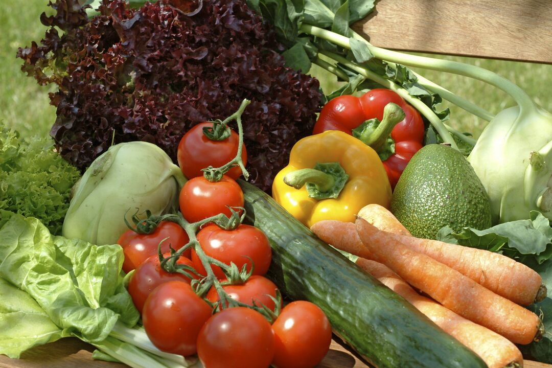 पौधों पर आधारित आहार के लिए सब्जियां